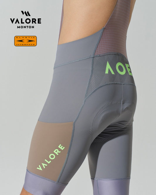 grey cycling bib shorts