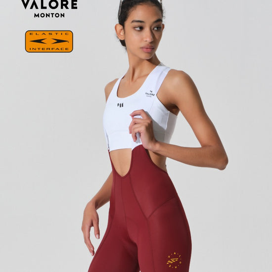 womens cycling bib shorts red