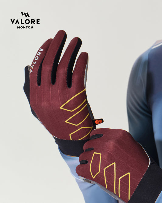 cycling full finger gloves