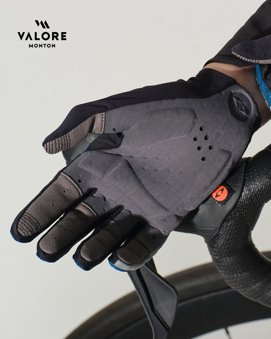 summer long finger cycling gloves