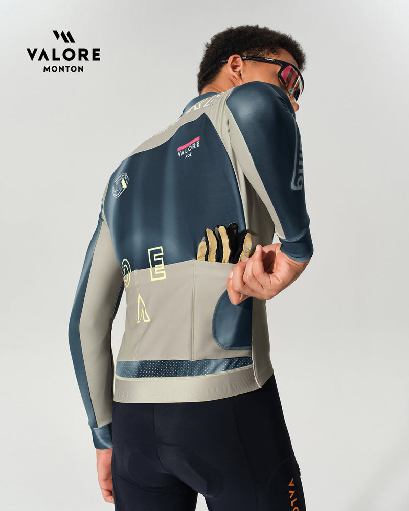 long sleeve thermal cycling jersey
