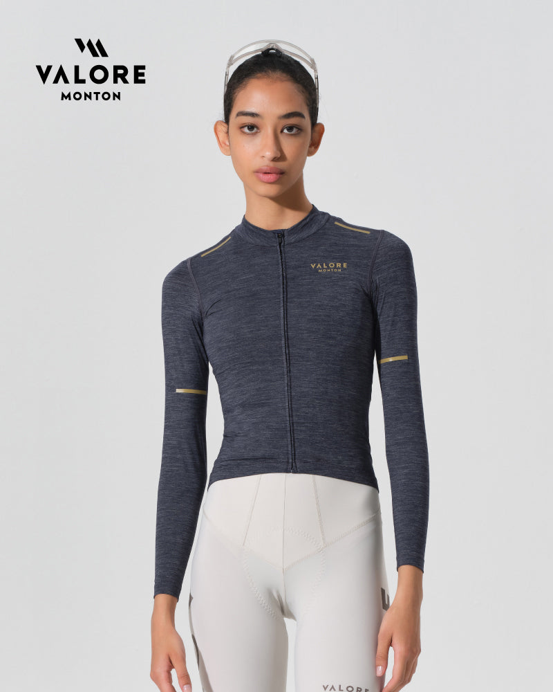 woman’s summer long sleeve cycling jersey