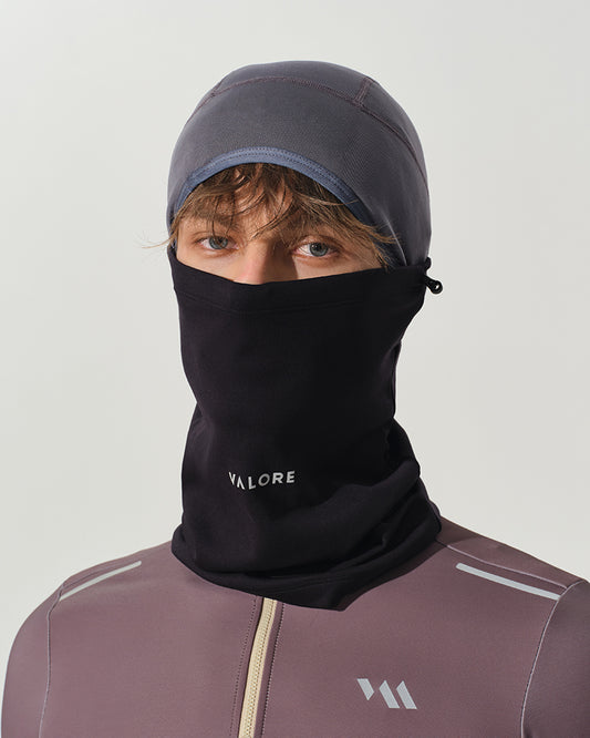 Merino Wool Neck Gaiter AOE Black