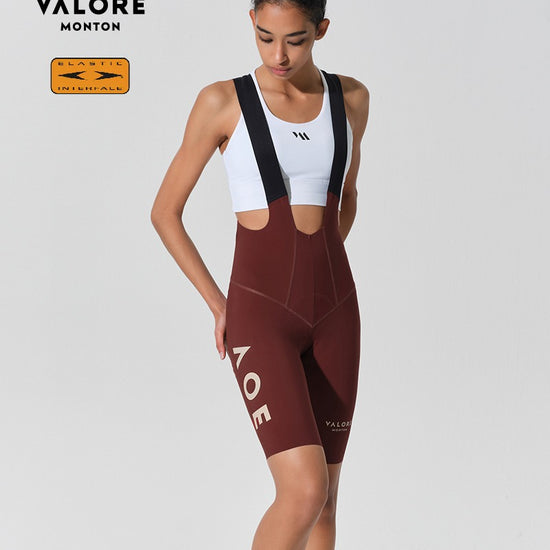 womens cycling bib shorts red