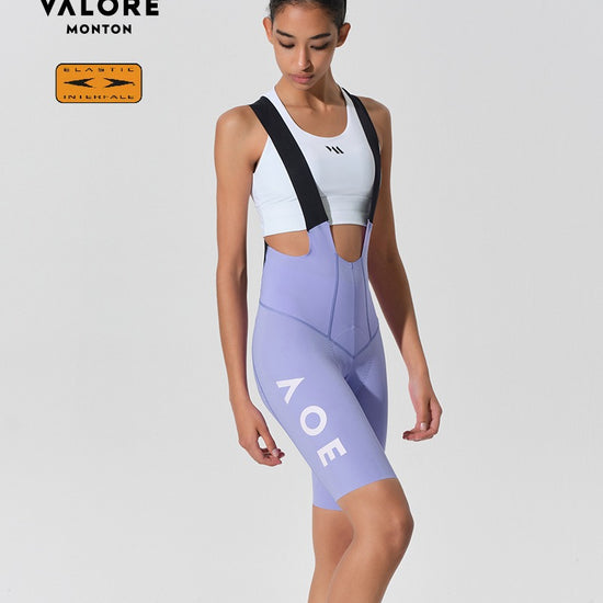 womens cycling bib shorts purple