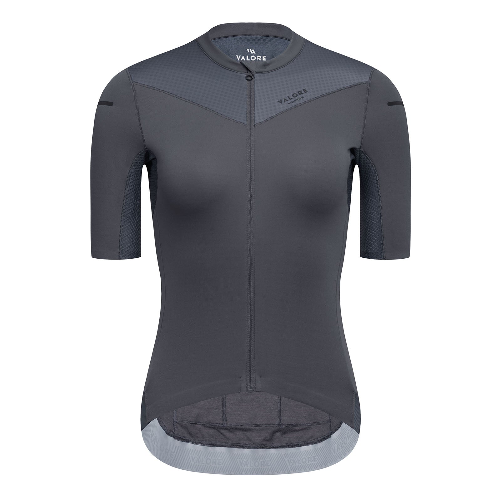 merino cycling jersey women's purple grey