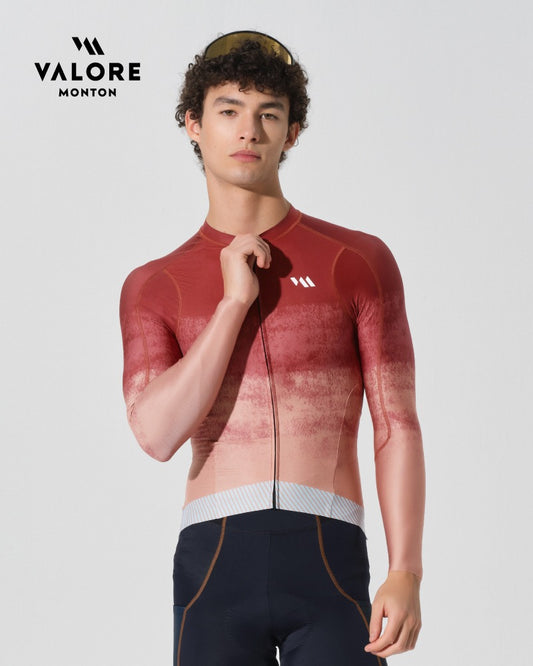 long sleeve summer cycling jersey