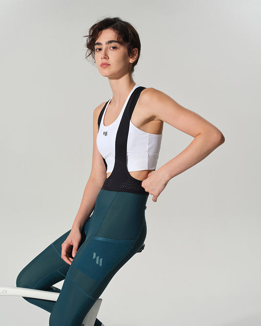 womens thermal cycling bib tights