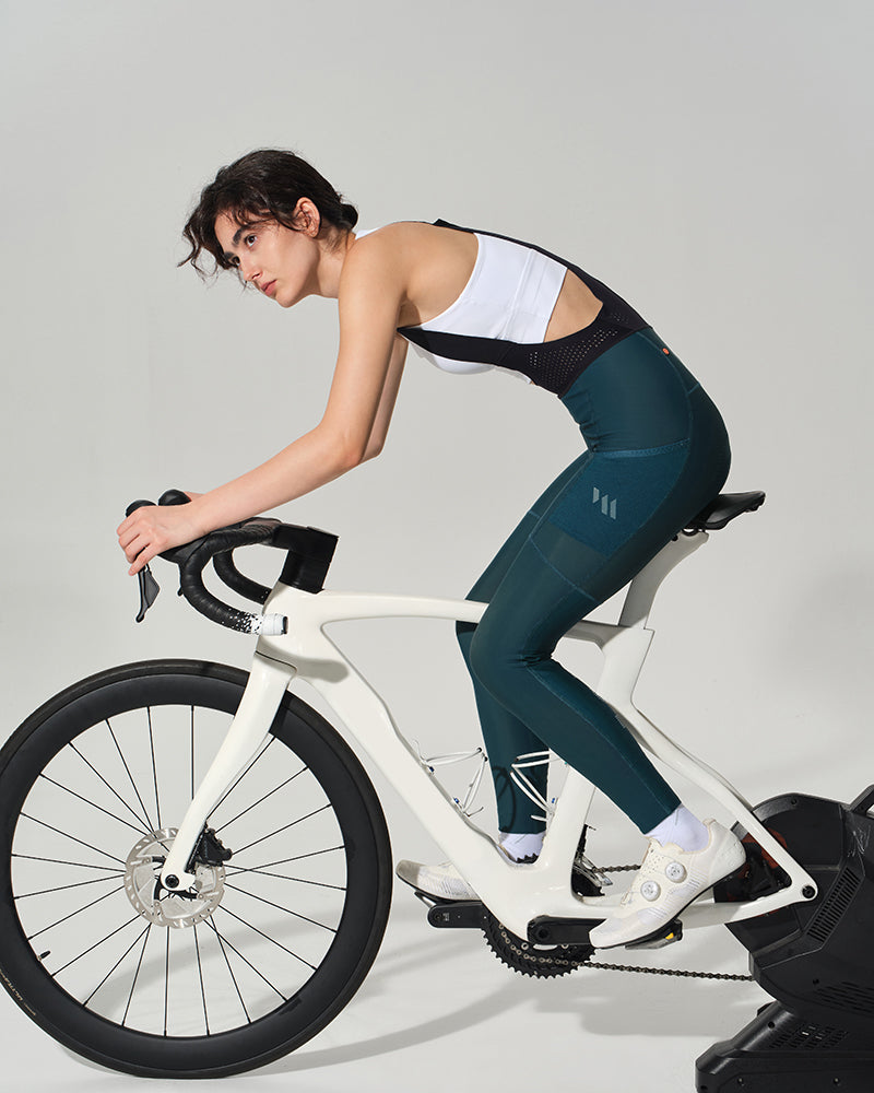 womens thermal cycling bib tights