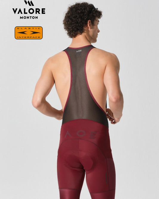 cycling bib shorts wine red