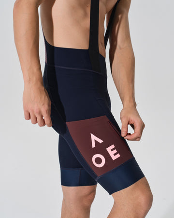 navy cycling bib shorts