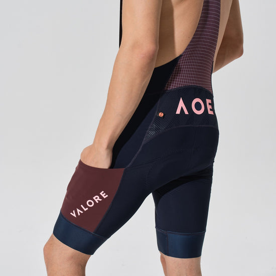 navy cycling bib shorts