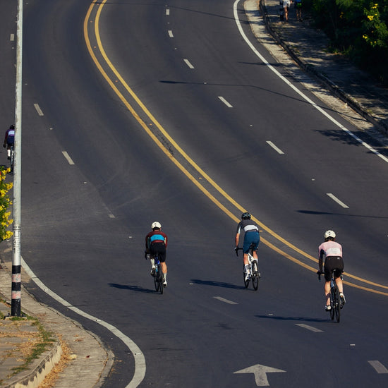 blue cycling bib shorts