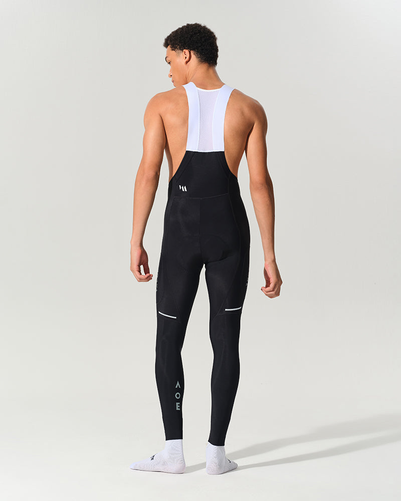 summer cycling bib tights black