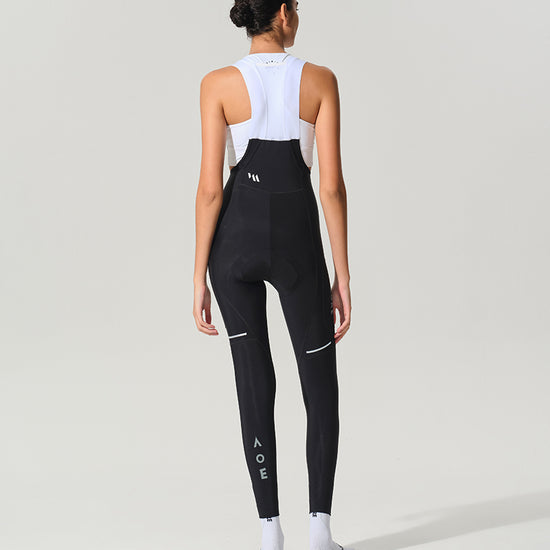 summer cycling bib tights womens black