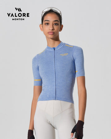 Womens Jersey Echo Dark Pastel Blue