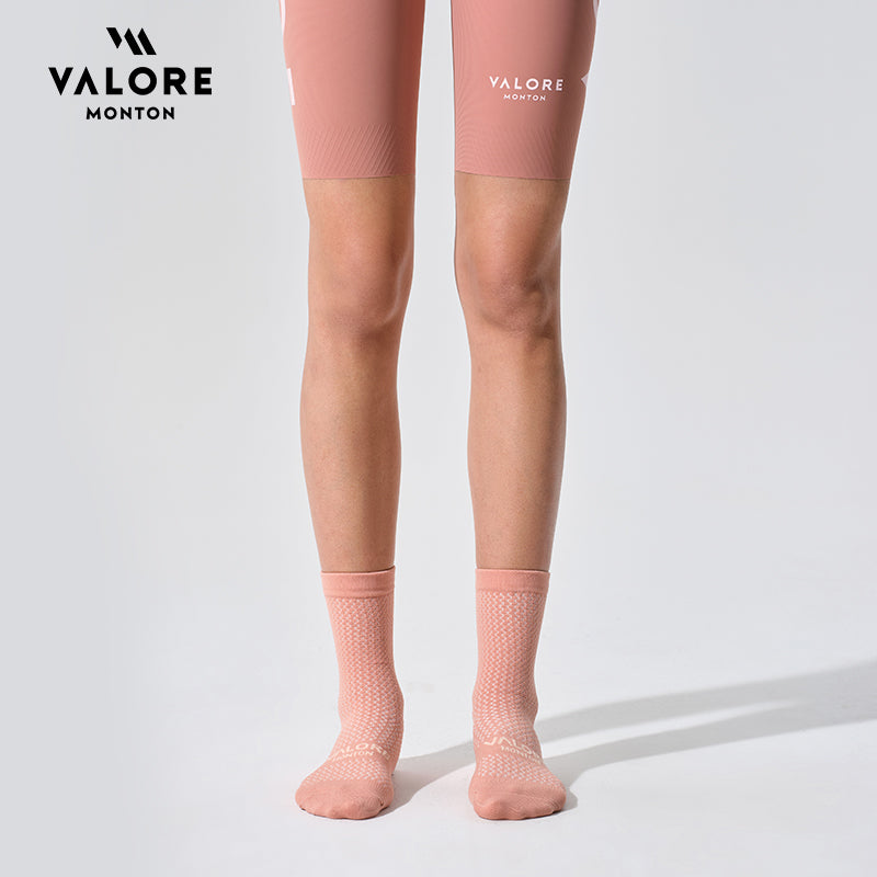 pink cycling socks