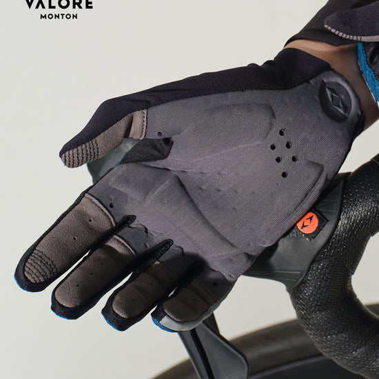 summer long finger cycling gloves