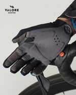 summer long finger cycling gloves