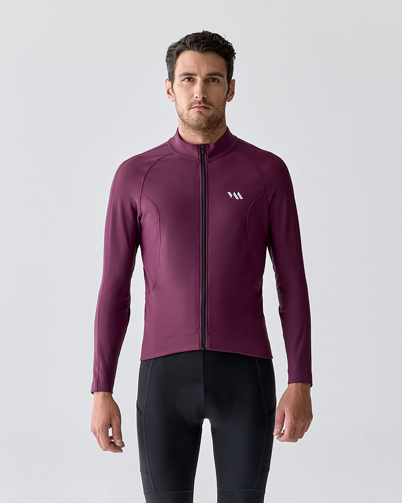 long sleeve thermal cycling jersey