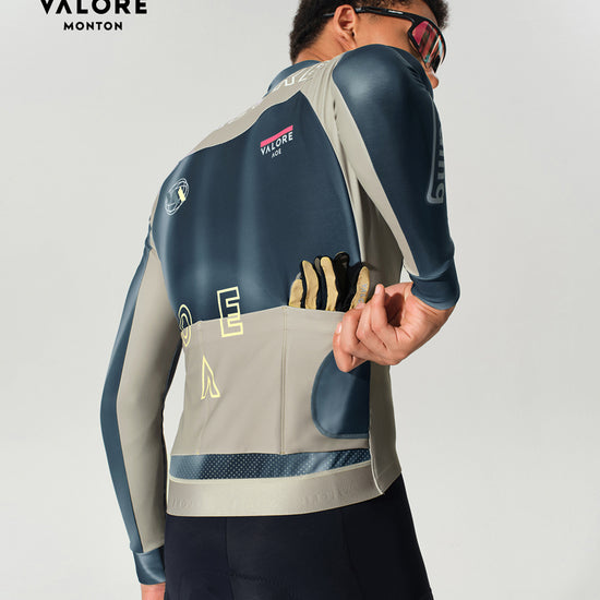 long sleeve thermal cycling jersey