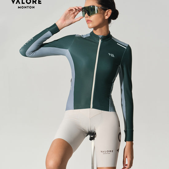 womens thermal cycling jersey