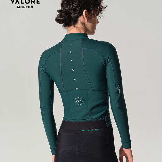 women's long sleeve thermal cycling jersey