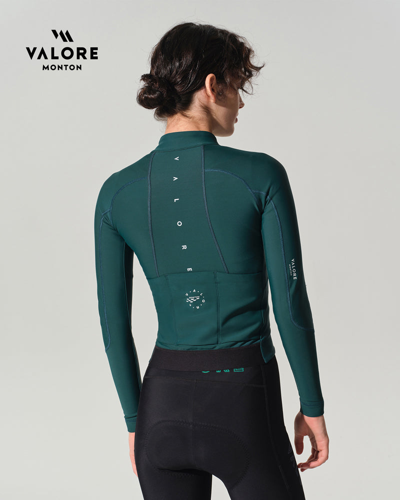 women's long sleeve thermal cycling jersey