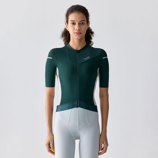 green cycling jersey womens