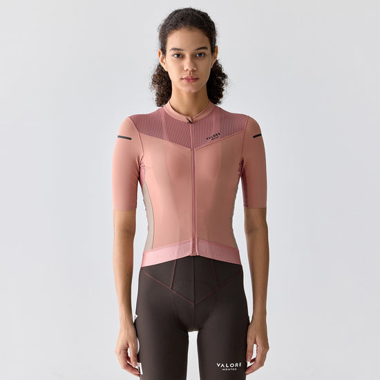 womens pink cycling jersey