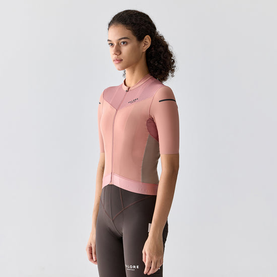 womens pink cycling jersey