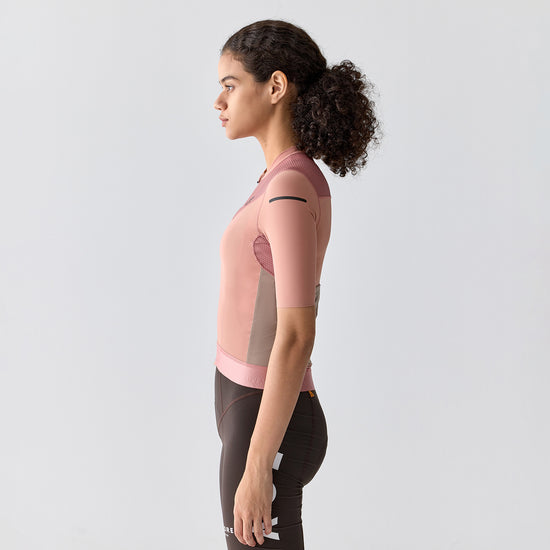 womens pink cycling jersey