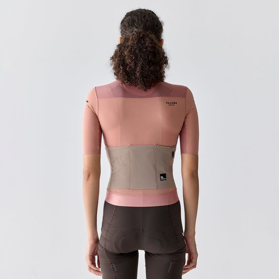 womens pink cycling jersey
