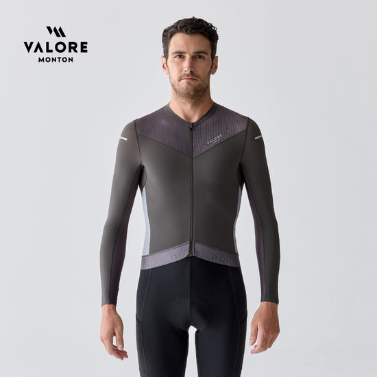 long sleeve cycling jersey mens