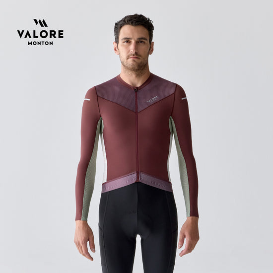 mens long sleeve cycling jersey