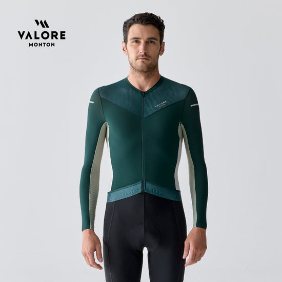 mens long sleeve cycling jersey