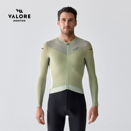 mens long sleeve cycling jersey