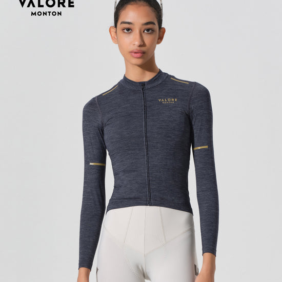 woman’s summer long sleeve cycling jersey