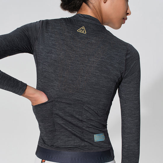 woman’s summer long sleeve cycling jersey