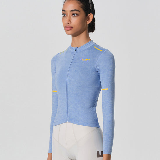 long sleeve cycling jersey for hot weather