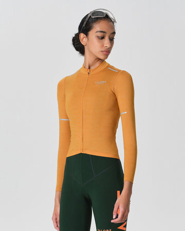long sleeve cycling jersey women