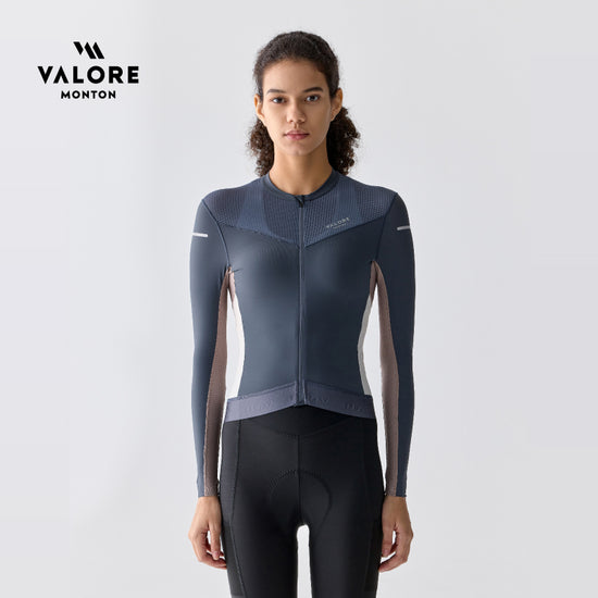 ladies long sleeve cycling jersey