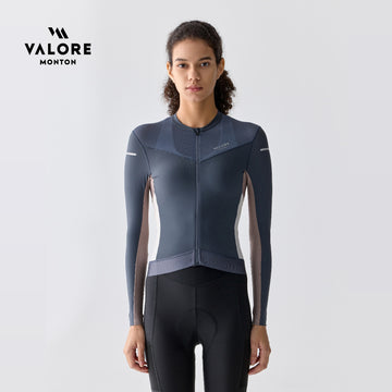 ladies long sleeve cycling jersey