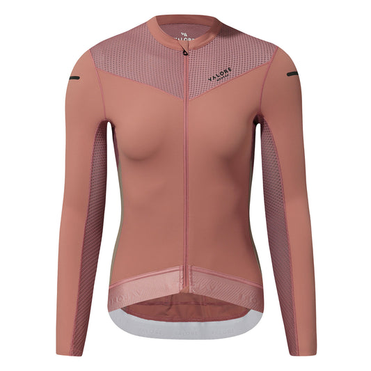 long sleeve summer cycling jersey women's