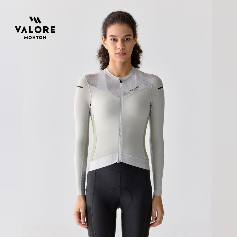 long sleeve ladies cycling jersey