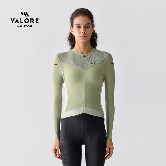 women's long sleeve cycling top