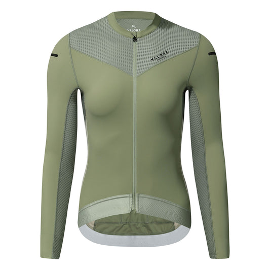 Long Sleeve Jersey Womens Straordinario Sage Green