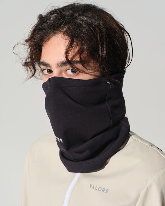 Merino Wool Neck Gaiter AOE Black