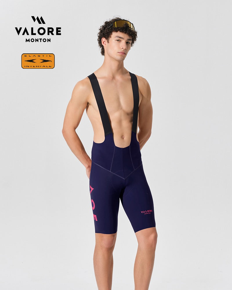 mens cycling bib shorts blue
