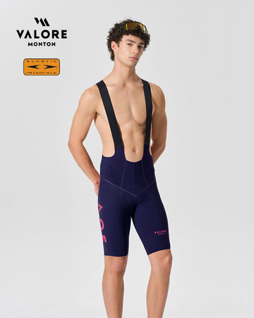 mens cycling bib shorts blue